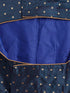 Blue And Gold Silk Blend Siblings Set For Dogs