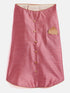 Pink Woven Silk Blend Siblings Set For Dogs