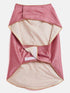 Pink Woven Silk Blend Siblings Set For Dogs