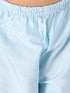 Girl's' Aqua Viscose Kurta Pant Set