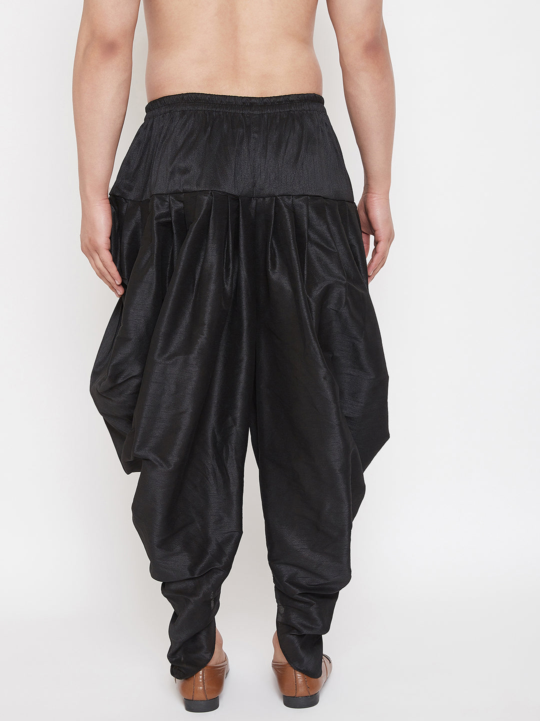 Men's Black Dhoti Pants