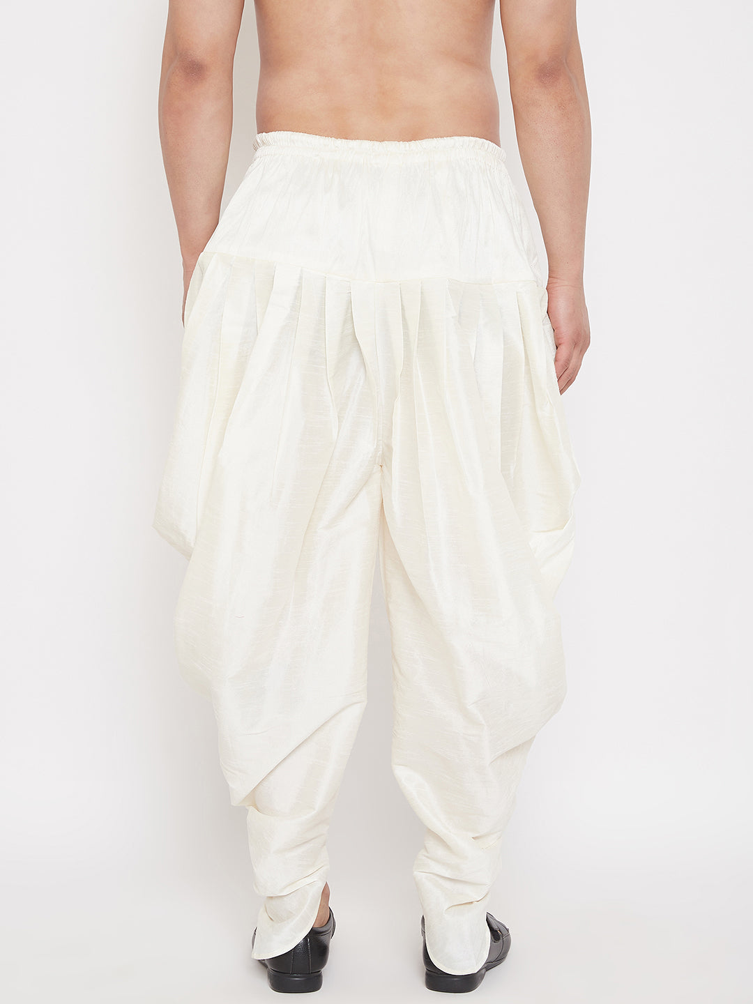 Men's Cream Dhoti Pants