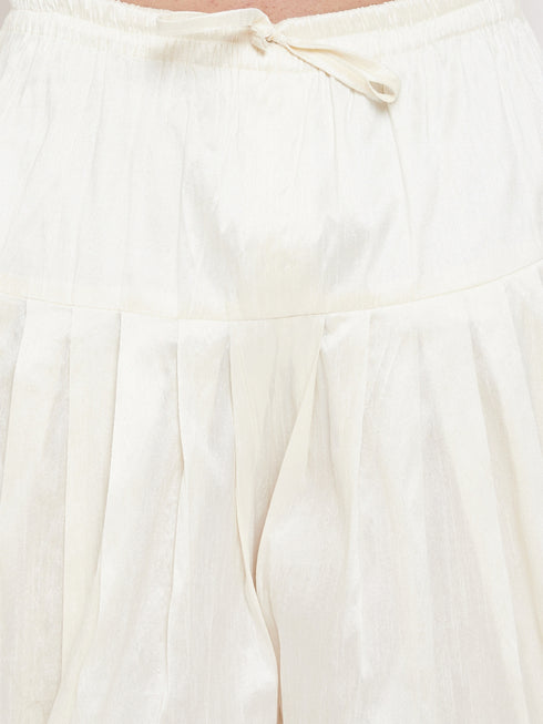 Men's Cream Dhoti Pants