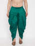 VASTRAMAY Men's Green Dhoti Pants