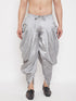 VASTRAMAY Men's Grey Dhoti Pants