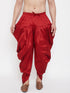 Men's Maroon Dhoti Pants