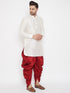 Men's Maroon Dhoti Pants