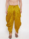 VASTRAMAY Men's Mustard Dhoti Pants