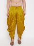 VASTRAMAY Men's Mustard Dhoti Pants