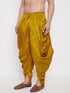 VASTRAMAY Men's Mustard Dhoti Pants