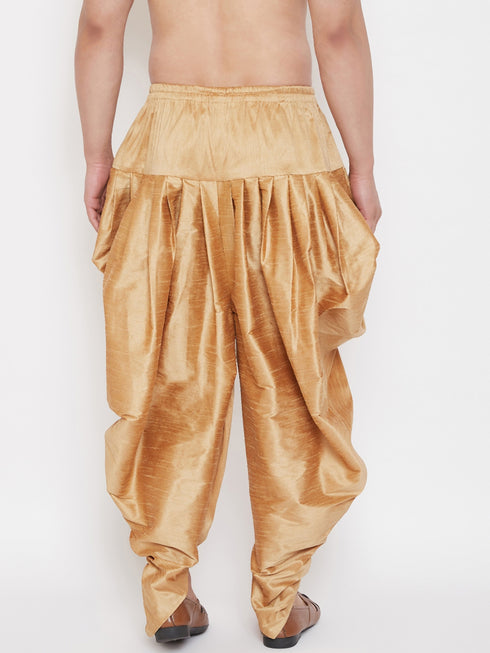 Men's Rose Gold Dhoti Pants
