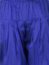 Men's Blue Cotton Silk Blend Dhoti