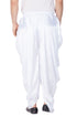 Men's White Satin Dhoti