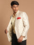 Men's Gold Woven Blazer
