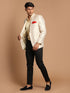 Men's Gold Woven Blazer