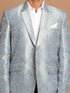 Men's Gray Woven Blazer