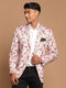 Men's Pink Floral Printed Blazer