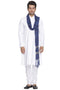 Men's Blue Viscose Dupatta