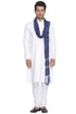 Men's Blue Viscose Dupatta
