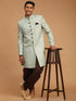 Men's Mint Green Sherwani Set