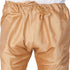 Men's Gold Cotton Silk Blend Kurta, Ethnic Jacket and Pyjama Set