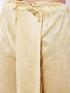 Men's Gold Zari Weaved Jacket With Kurta Dhoti Set