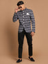 Men's Black Ikaat Print Jodhpuri