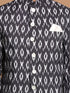Men's Black Ikkat Print Jodhpuri And Kurta Pyjama Set