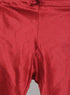 Men's White Cotton Silk Blend Kurta and Pyjama Set