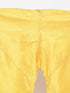 Men's Yellow Cotton Silk Blend Kurta and Pyjama Set