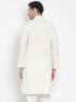 Men's Beige Cotton Kurta