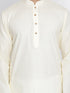 Men's Beige Cotton Kurta and Pyjama Set