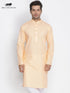 Men's Beige Cotton Kurta
