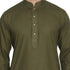 Men's Green Cotton Kurta and Pyjama Set