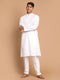 Men's Cotton Kurta With Pant Style Pyjama Set
