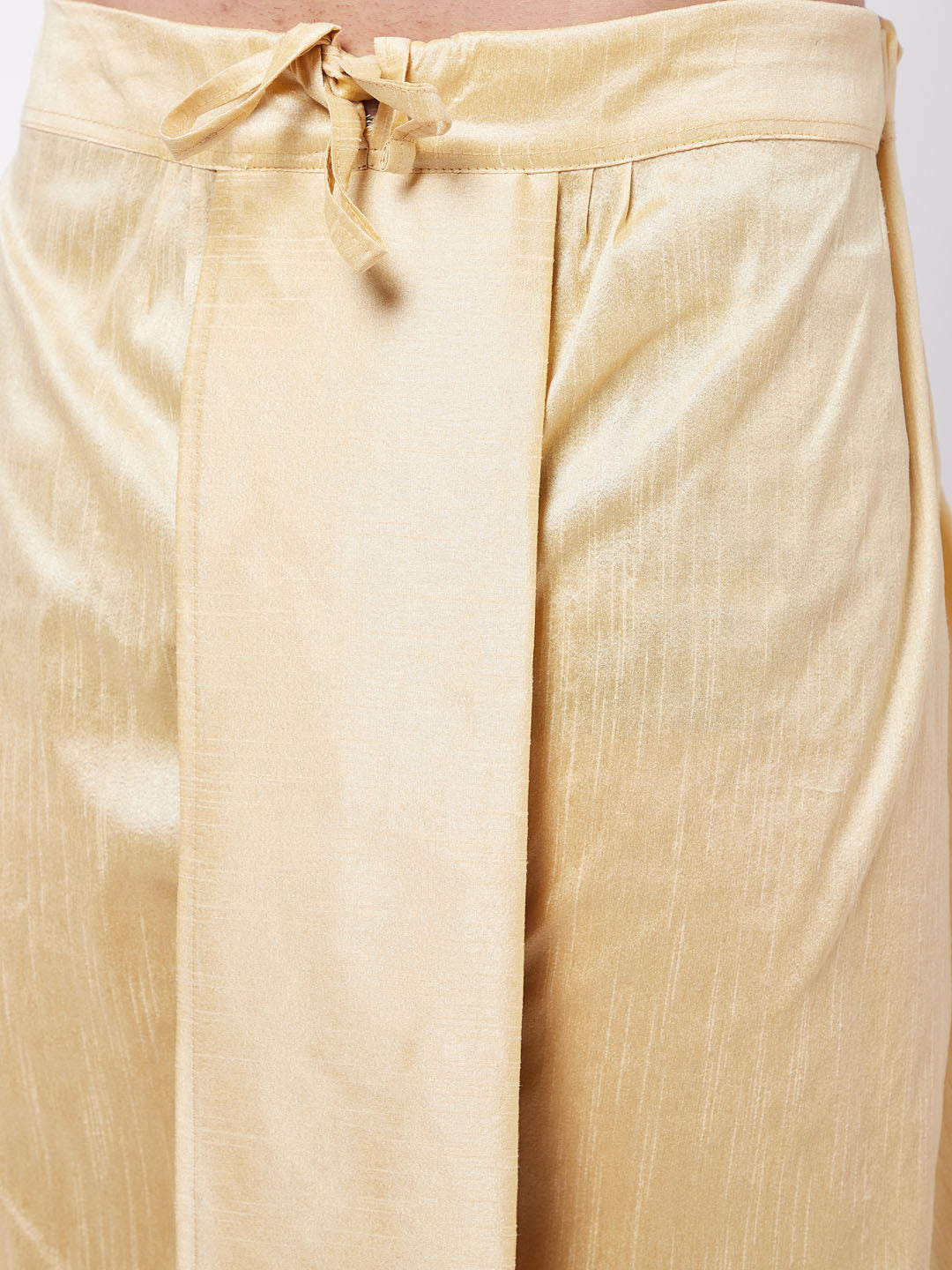 Men's Maroon Zari Weaved Kurta Dhoti Set