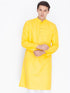 Men's Yellow Linen Kurta