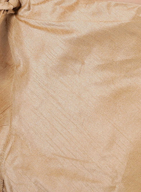 Men's Light Blue Cotton Silk Blend Kurta and Pyjama Set