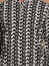 Men's Black Pure Cotton Chikankari Kurta With Patiala Set