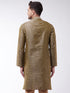 Men's Black Silk Blend Kurta
