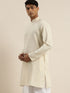Men's Cream Pure Cotton Kurta