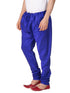 Men's Blue Cotton Silk Blend Pyjama