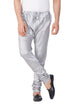 Men's Grey Cotton Silk Blend Pyjama