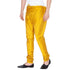 Men's Yellow Cotton Silk Blend Pyjama