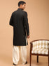 Men's Black Sherwani With Patiala Set