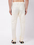 Men's Cream Viscose Pyjama