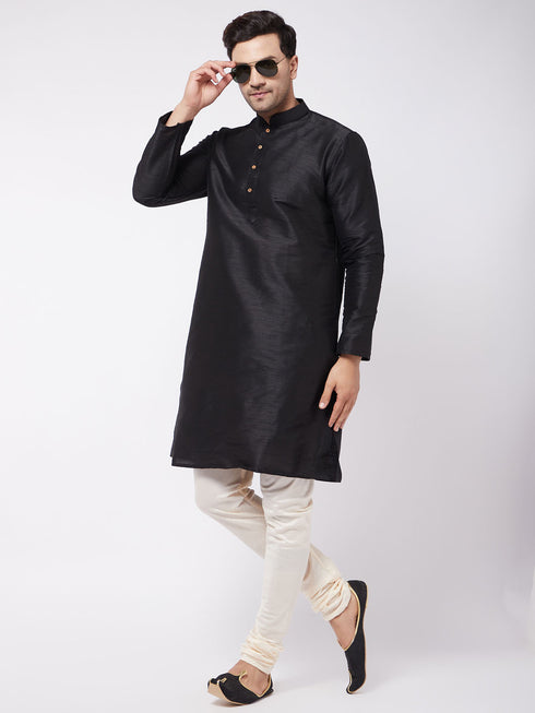 Men's Cream Viscose Pyjama