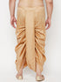 Men's Plus Size Rose Gold Cotton Blend Traditional Dhoti