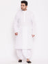 Men's Plus Size Pure Cotton White Traditional Dhoti