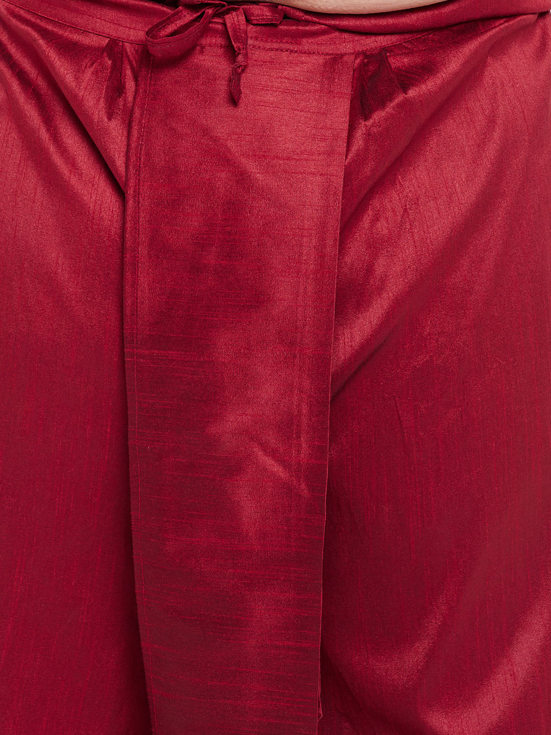 Men's Plus Size Blue Zari Weaved Nehru Jacket With Kurta Dhoti Set